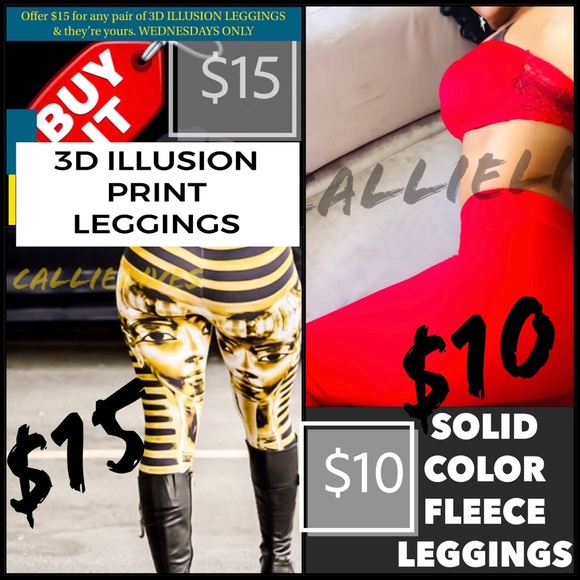 Callie Lives Dresses & Skirts - LALALAND LEGGINGS SALE: $15 3D PRINTS & $10 SOLIDS